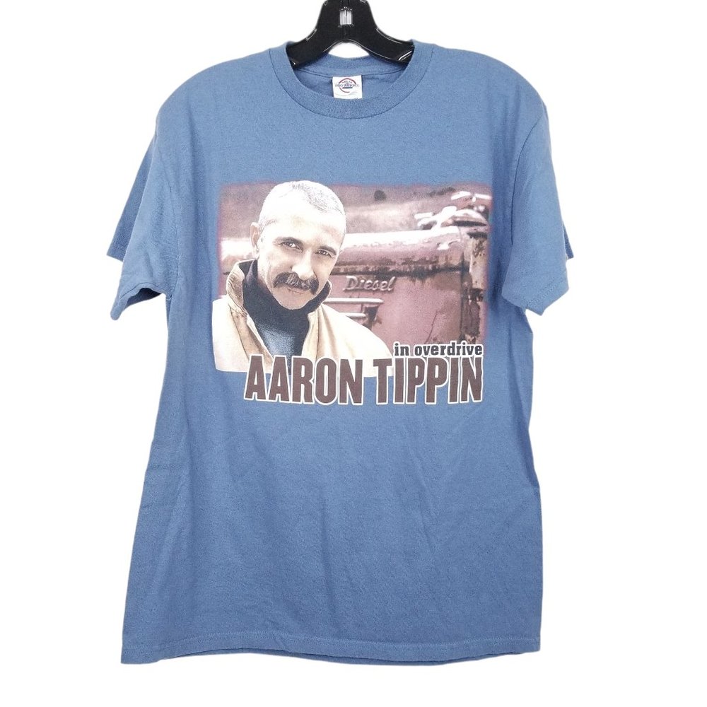 Aaron Tippin T Shirt Size Medium In Overdrive 2009